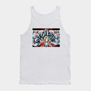 fullmetal alchemist brotherhood elric brothers Tank Top